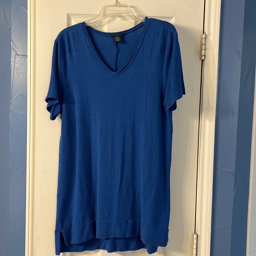 Stretchy comfortable textured tunic